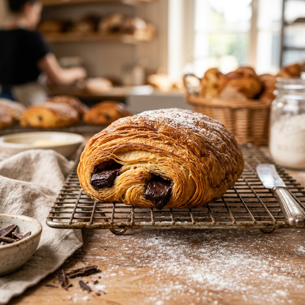 Pain au Chocolat d'Or