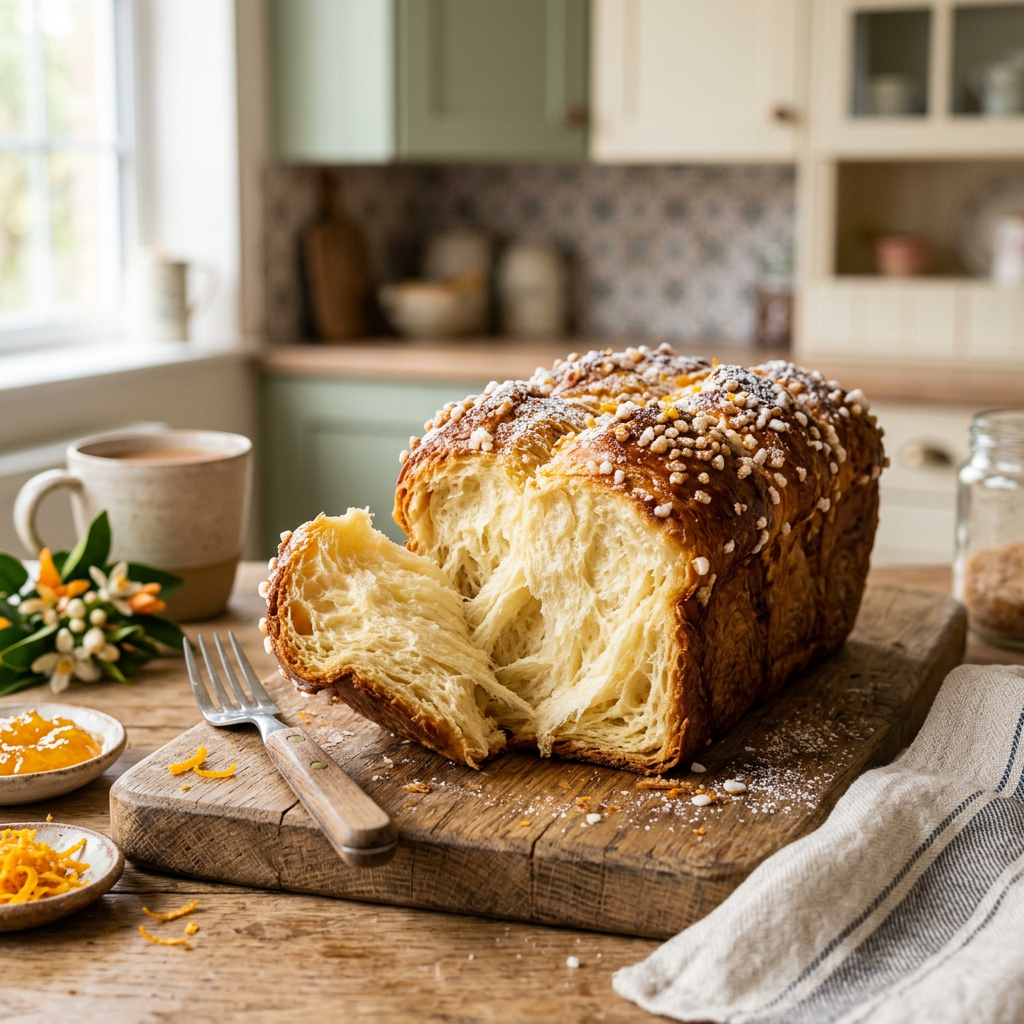 Brioche Feuilletée Fleur d'Oranger
